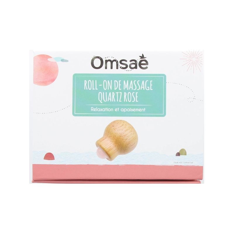 ROLL ON MASSAGE QUARTZ ROSE/BOIS - OMSAE # img_psid: 11169